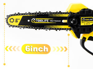 Toolife 6 Inch Mini Chainsaw Chain,2 Pcs