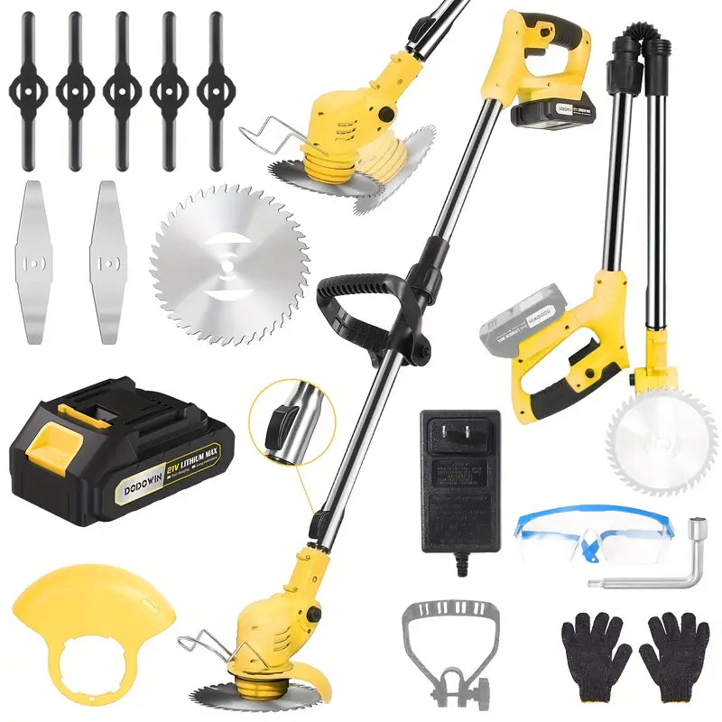 Weed Wacker Cordless on Wheels