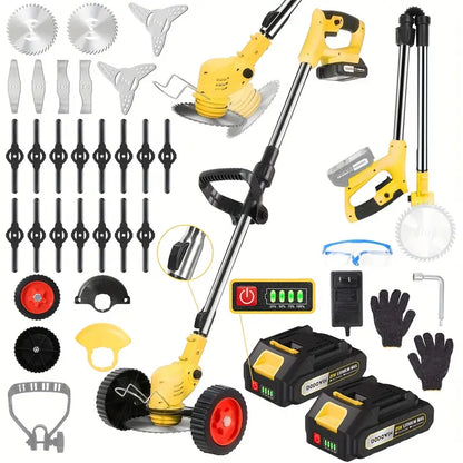 Weed Wacker Cordless on Wheels