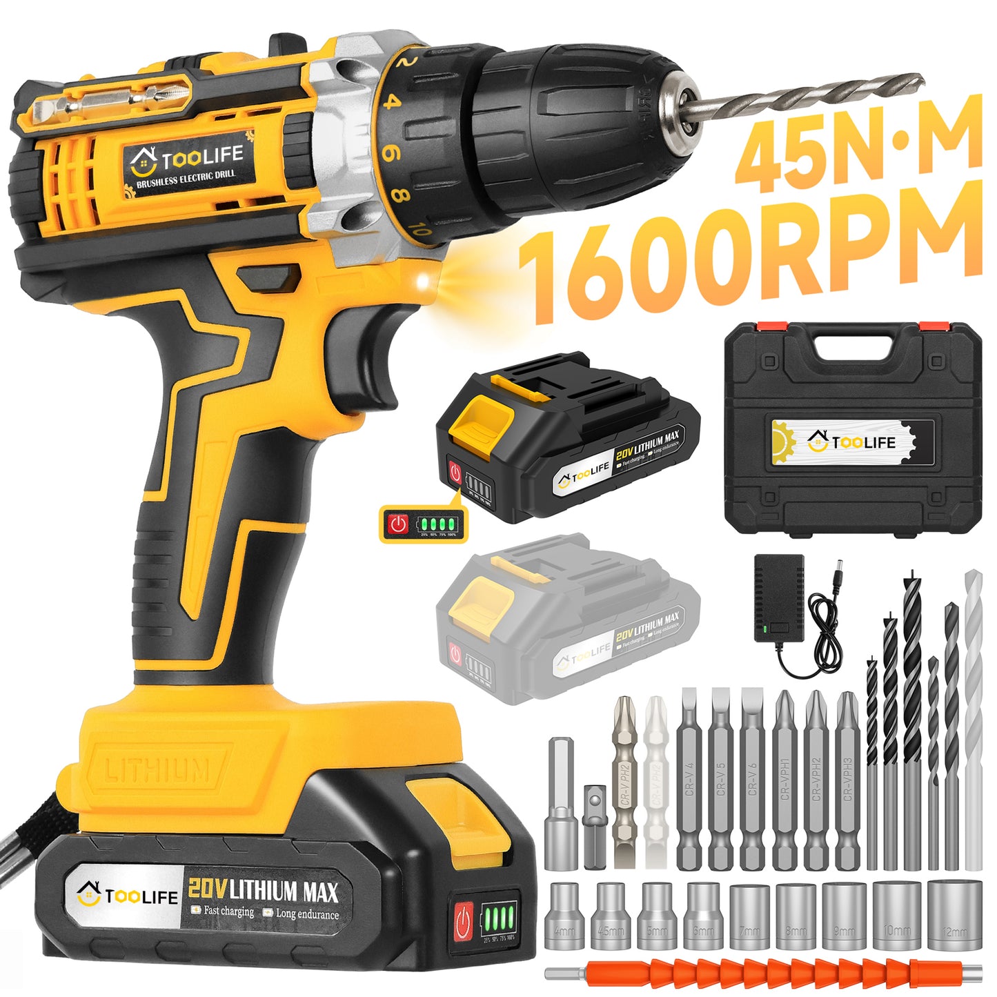 Cordless Drill Set
